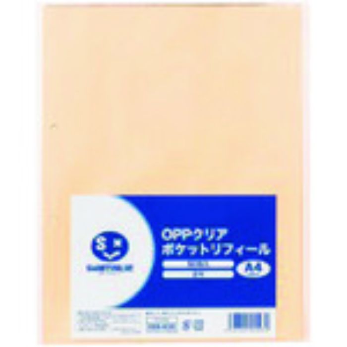 JTX 886628)OPPクリアポケット 中紙有2穴50枚 D119J (Tcode:1961577)