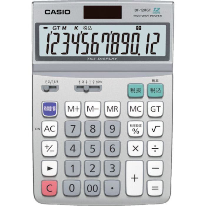 カシオ デスク型電卓12桁(Tcode:8036800)