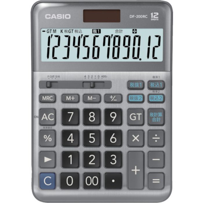 カシオ 軽減税率電卓(デスクタイプ)(Tcode:2506402)