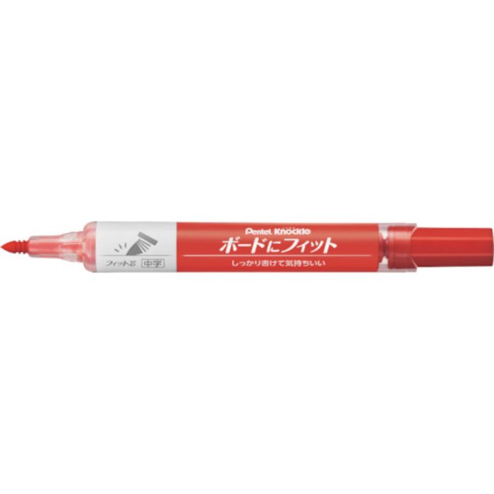 ペンテル ノックル ボードにフィット 中字 赤(Tcode:2490875)