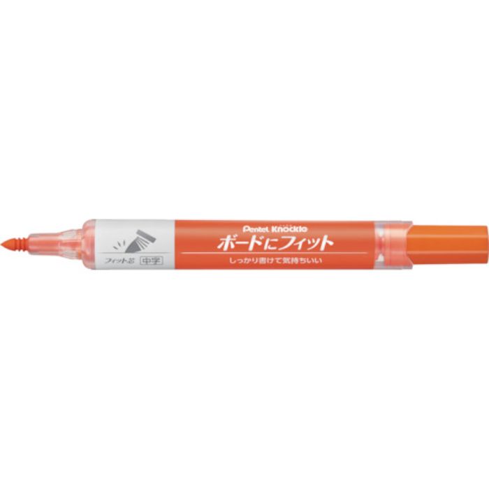 ペンテル ノックル ボードにフィット 中字 橙(Tcode:3582565)