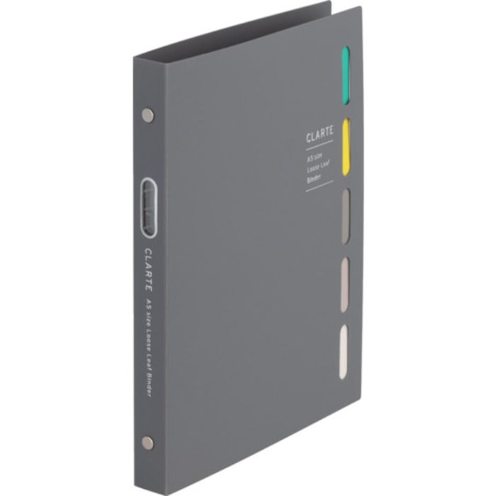 マルマン A5 バインダー クラルテ グレー(Tcode:4059410)