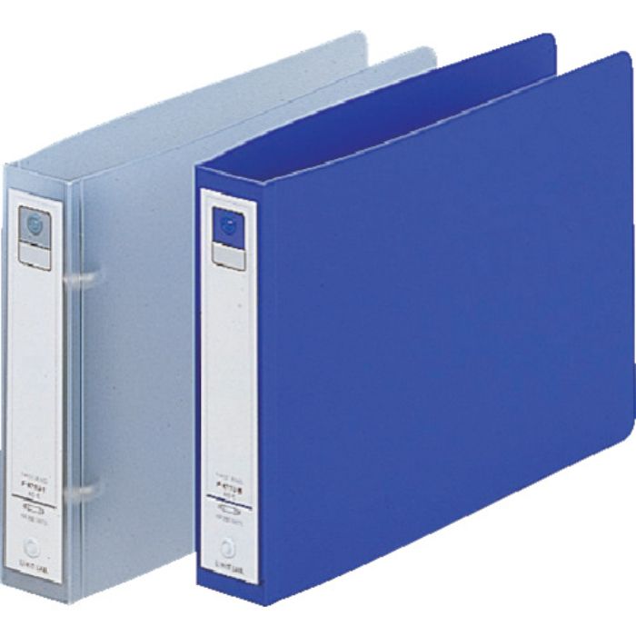 リヒト リング式ファイル A5 Eリングファイル(ヨコ型) 青(Tcode:8559648)