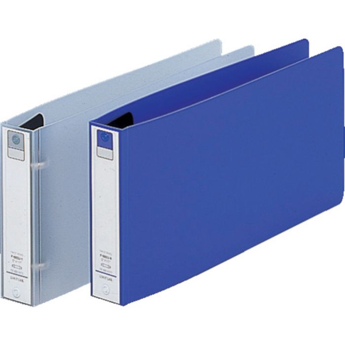 リヒト リング式ファイル 5×11 Eリングファイル(ヨコ型) 青(Tcode:8559653)