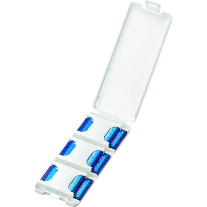 SANWA SDカードケース(6枚収納・ホワイト)(Tcode:2027536)