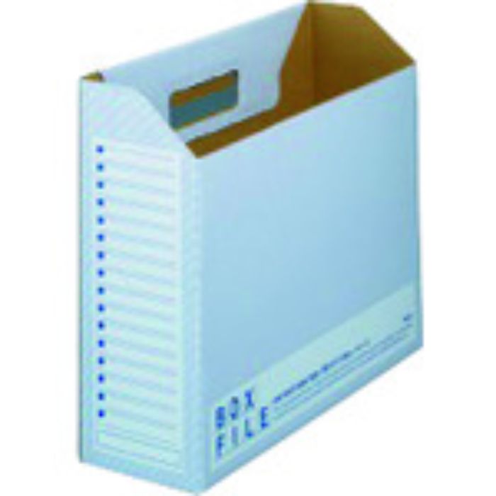 プラス 553988)ボックスファイル FL-099BF A4E 青 10冊 (Tcode:1970683)