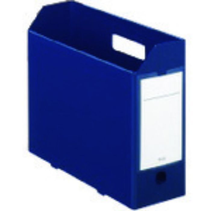 プラス 76005)PPボックスファイル+ A4E ネイビー(Tcode:1967633)