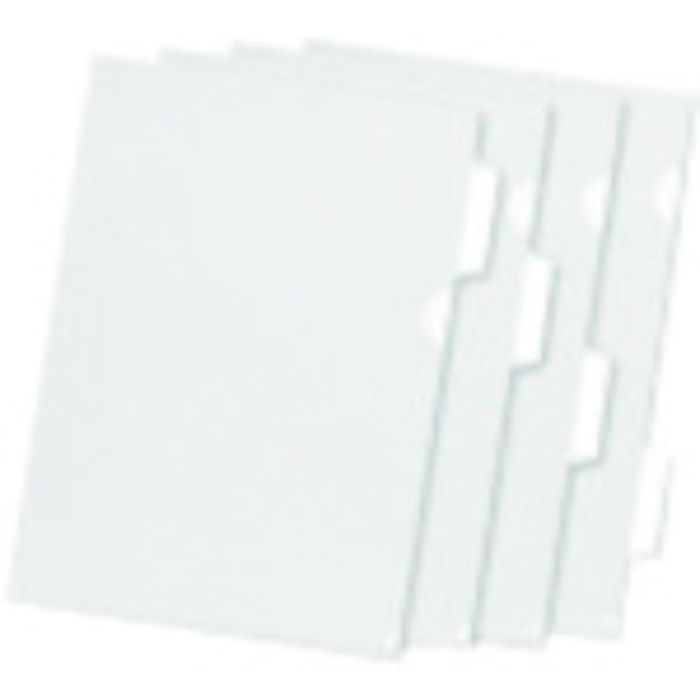 プラス 88068)インデックス付クリアホルダー4山 FL-204HO(Tcode:1964614)