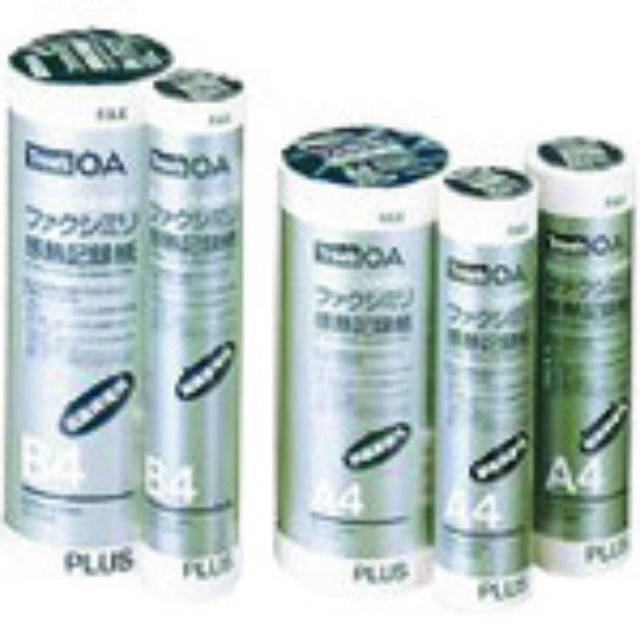 プラス 57314)FAX感熱記録紙 FR-210S-H A4 1in 30m(Tcode:1958156)