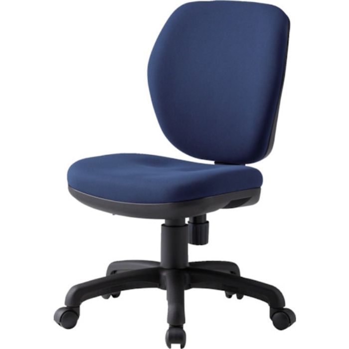 TOKIO オフィスチェア 肘なし ネイビー(Tcode:8184956)