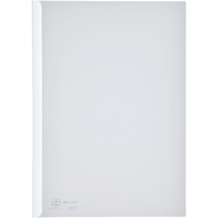 リヒト A4/Sスライドバーファイル(10冊入) 白(Tcode:8559698)