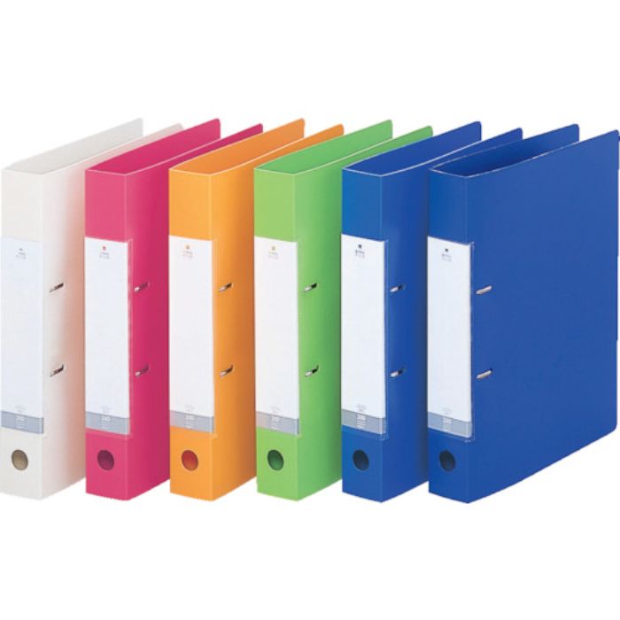 リヒト A4/S D型リングファイル(350枚) 青(Tcode:8559658)