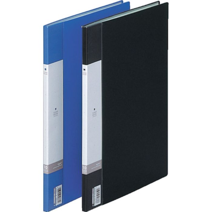 リヒト A4/S クリヤーブック(10枚) 青(Tcode:8559704)