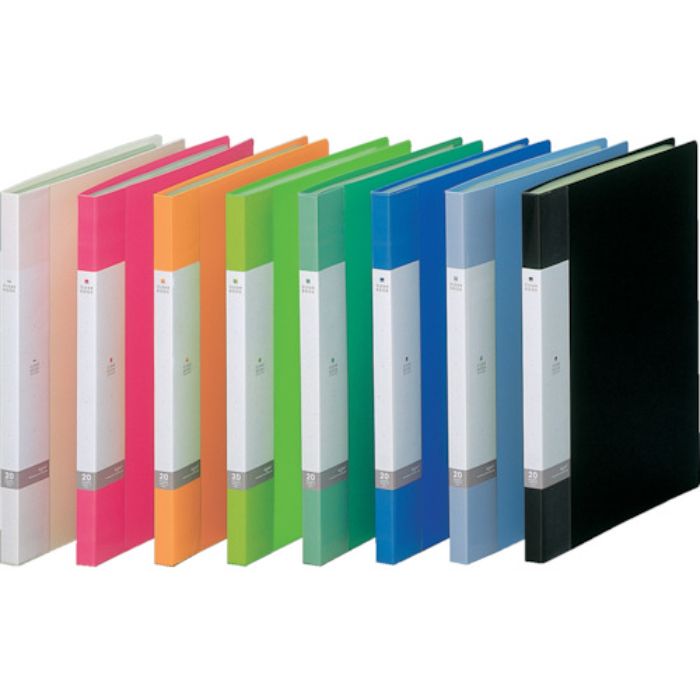 リヒト A4/S クリヤーブック(20枚) 青(Tcode:8559706)