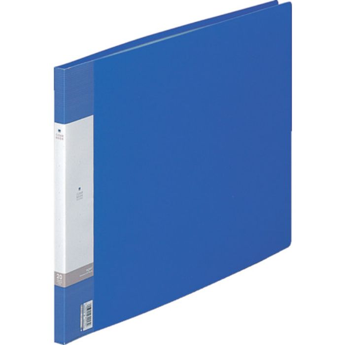 リヒト A3/E クリヤーブック(20枚) 青(Tcode:8559720)