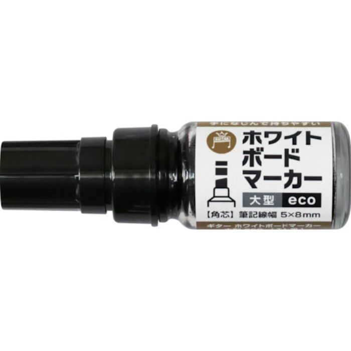 マジックインキ ギター ホワイトボードマーカー大型eco 黒(Tcode:5216870)