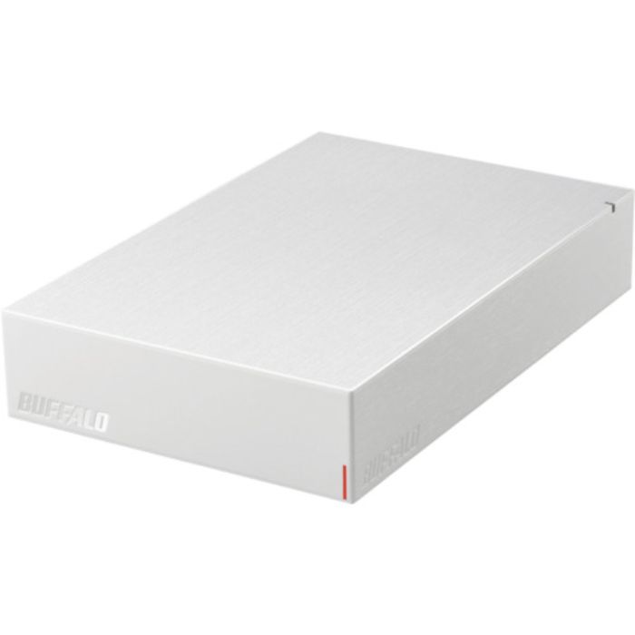 バッファロー USB3.2(Gen.1)対応外付けHDD 1TB ホワイト(Tcode:4287384)