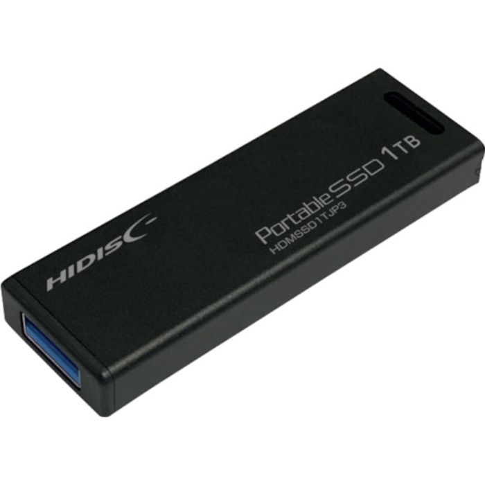 ハイディスク MiniStickポータブルSSD 1TB USB3.2Gen2対応データ 録画用(Tcode:3647414)