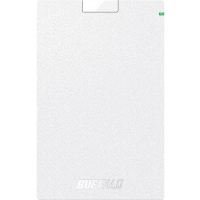 バッファロー ミニステーション USB3.1(Gen.1)対応 ポータブルHDD スタンダードモデル ホワイト 500GB(Tcode:4292153)