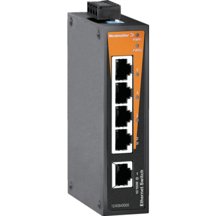 ワイドミュラー IE-SW 産業用スイッチングHUB 5ポート 1240840000(Tcode:1914176)