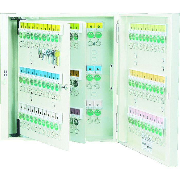 TRUSCO キーボックス 鍵付タイプ ホルダ数180個(Tcode:8346)