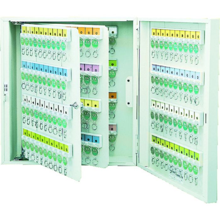TRUSCO キーボックス 鍵付タイプ ホルダ数240個(Tcode:8354)