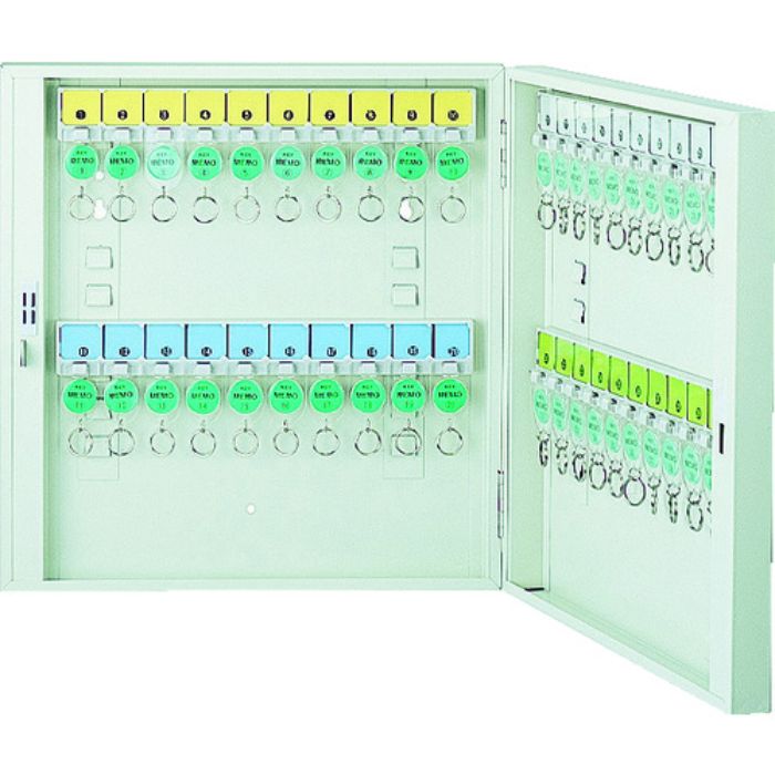 TRUSCO キーボックス 鍵付タイプ ホルダ数40個(Tcode:8150)