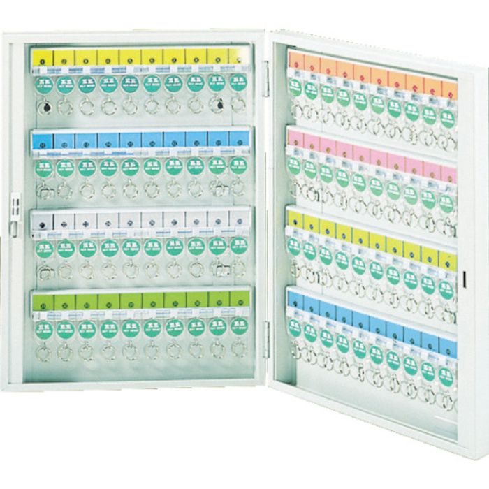 TRUSCO キーボックス ダイヤルキー仕様 ホルダ数80個(Tcode:8368805)