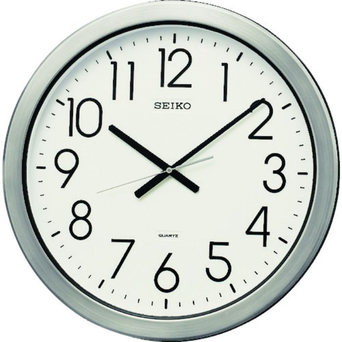 SEIKO クオーツ掛時計 防湿・防塵型オフィスクロック 直径444×44 金属枠(Tcode:8275567)