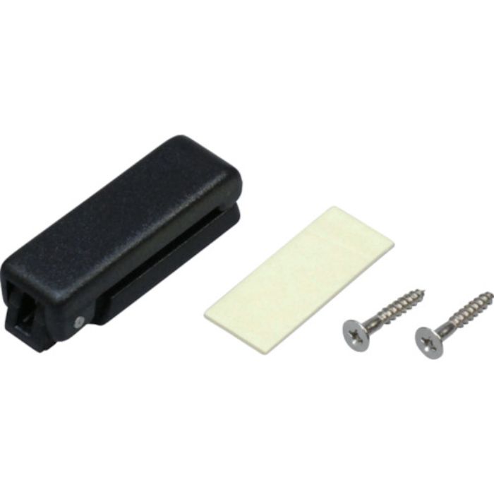 光 収納フック 小 ABS 黒 (1個=1PK)(Tcode:4044991)