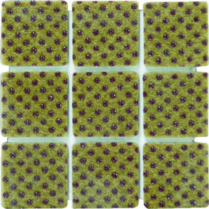 光 すべり止めフェルト 25角 18p(Tcode:1135915)