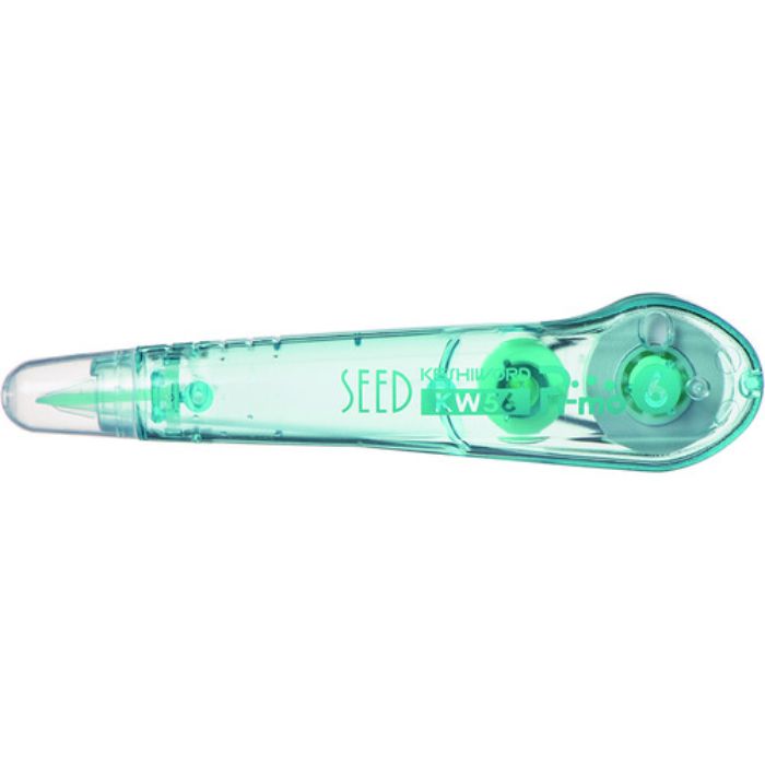 シード 修正テープ ケシワードぴーも 使い切りタイプ グリーン 6mm(Tcode:8560077)