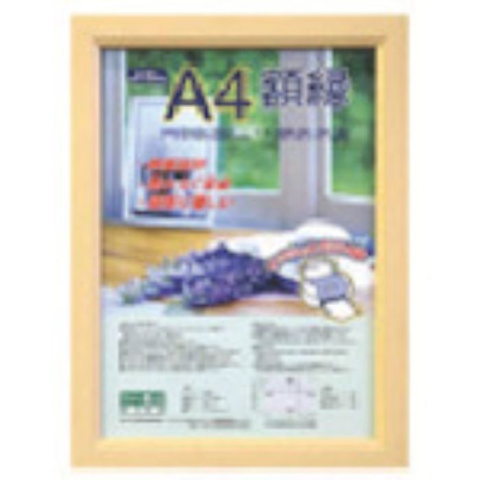 ナカバヤシ 樹脂製軽量額(キジ)パック/A4(Tcode:7239726)
