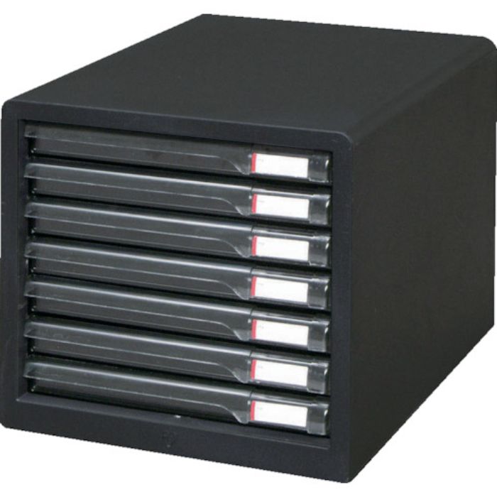 IRIS 245971 レターケース浅型7段 265×350×258 ダークグレー(Tcode:3726967)