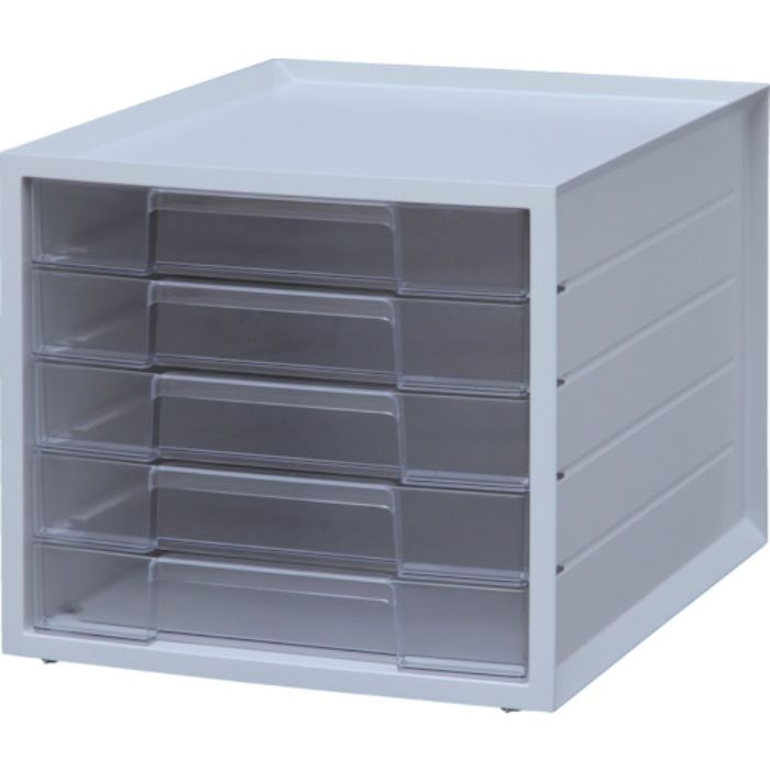 IRIS 227595 レターケース LCJ-5M-WH 5段 ホワイト(Tcode:8186870)