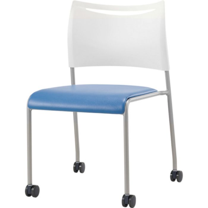 アイリスチトセ スタッキングチェアー ライタス LTS-4C-V-BL(Tcode:4439601)