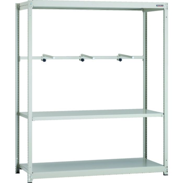 TRUSCO スチールラック M1.5型軽中量棚 1160X595X1800 3段 アーム1段 単体(Tcode:1497758)