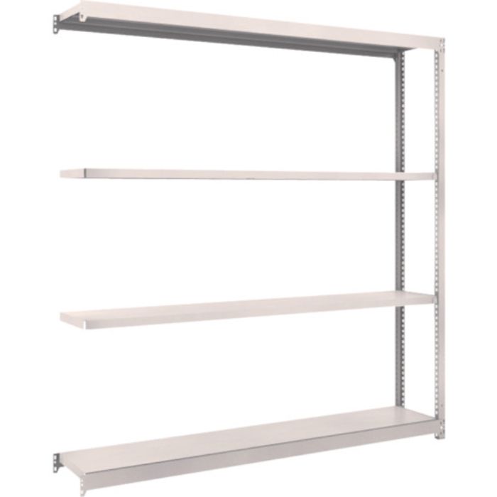 TRUSCO スチールラック M1.5型軽中量棚 1760×295×H1800 4段連結 ネオグレー(Tcode:5083800)