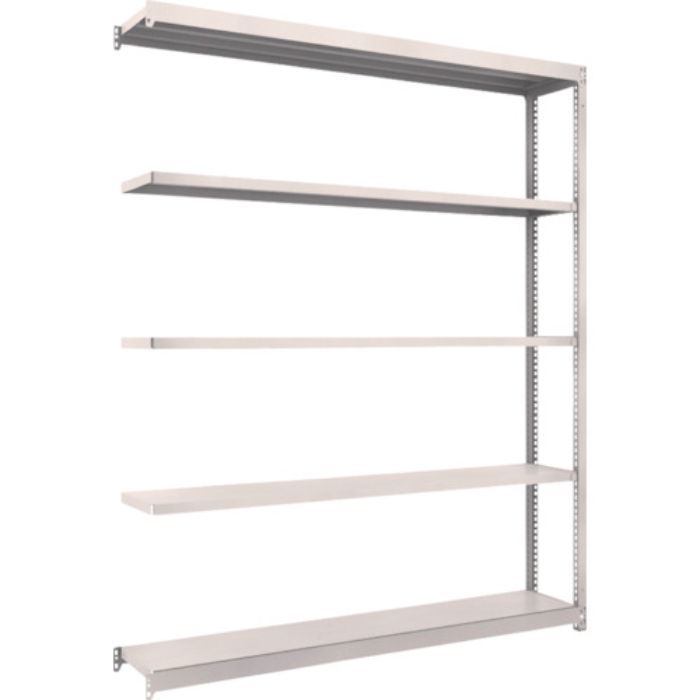 TRUSCO スチールラック M1.5型軽中量棚 1760X295XH2100 5段連結 ネオグレー(Tcode:5084041)