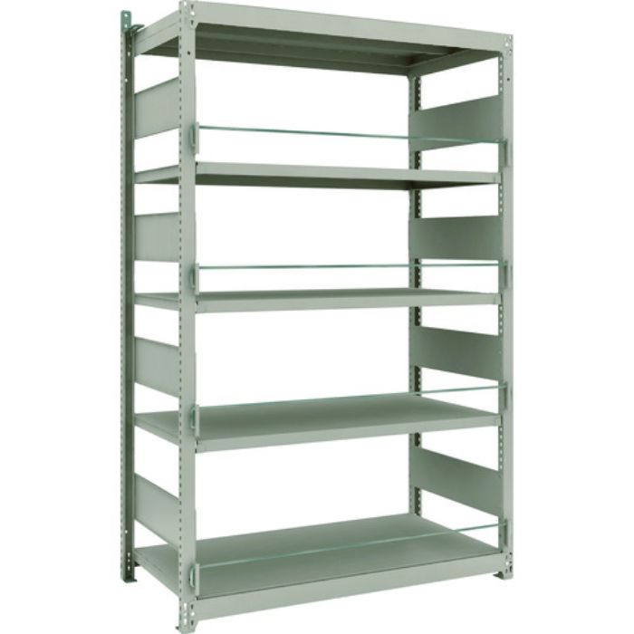 TRUSCO スチールラック 災害備蓄ラック M1.5型 1160X595X1800 5段単体(Tcode:2066989)