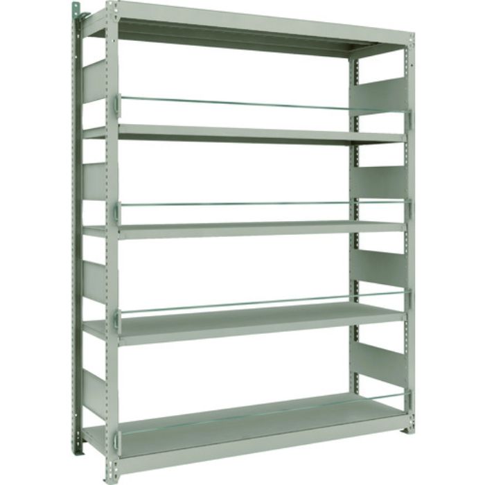 TRUSCO スチールラック 災害備蓄ラック M1.5型 1460X445X1800 5段単体(Tcode:2066991)