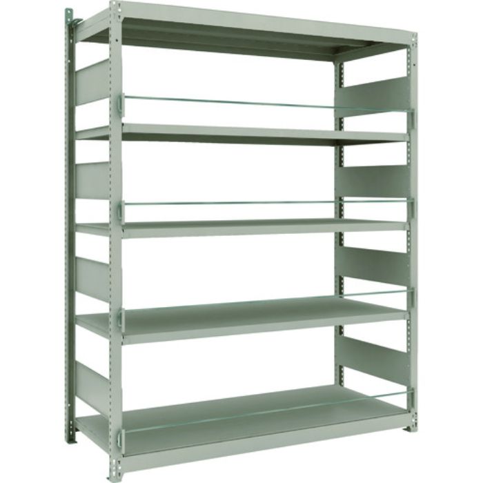 TRUSCO スチールラック 災害備蓄ラック M1.5型 1460X595X1800 5段単体(Tcode:2066993)