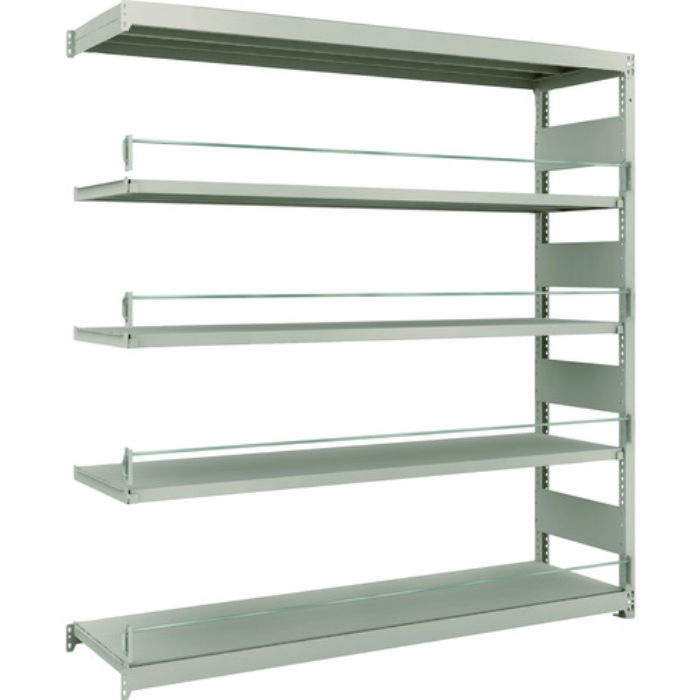 TRUSCO スチールラック 災害備蓄ラック M1.5型 1760X445X1800 5段連結(Tcode:2066996)