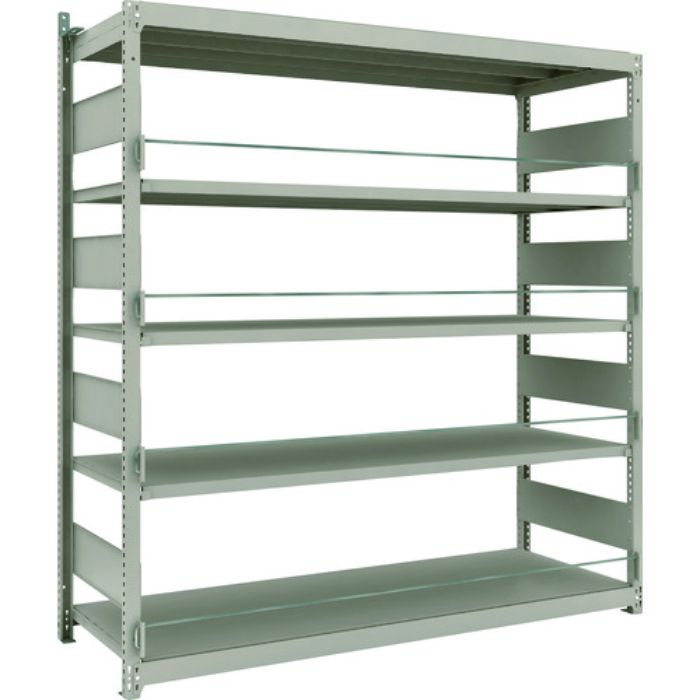 TRUSCO スチールラック 災害備蓄ラック M1.5型 1760X595X1800 5段単体(Tcode:2066997)