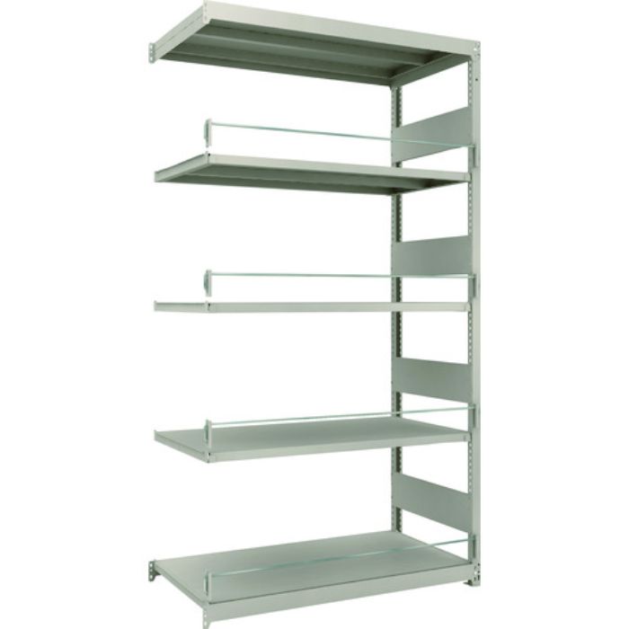 TRUSCO 災害備蓄ラック スチールラック M1.5型 W1160×D595×H2100 5段 連結(Tcode:2067005)