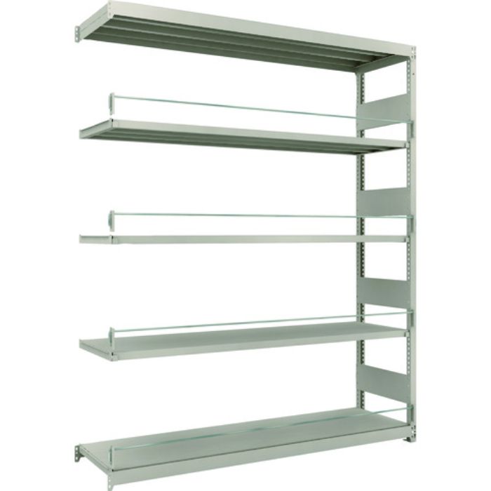 TRUSCO 災害備蓄ラック スチールラック M1.5型 W1760×D445×H2100 5段 連結(Tcode:2067011)