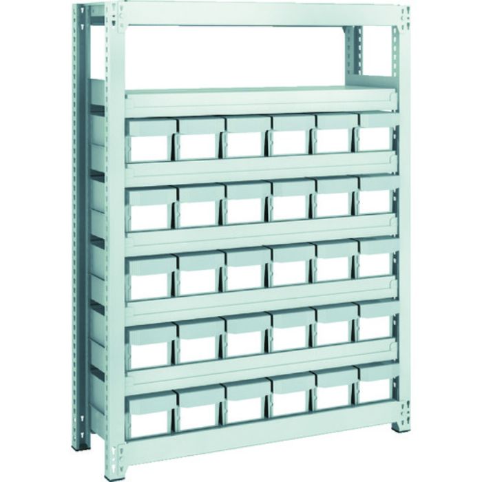 TRUSCO スチールラック M2型軽中量棚 H1200 樹脂NG引出付 小X30(Tcode:8563194)