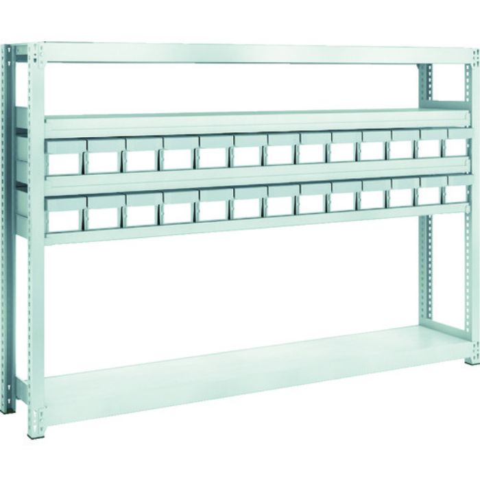 TRUSCO スチールラック M2型軽中量棚 H1200 樹脂NG引出付 小X26(Tcode:8563195)