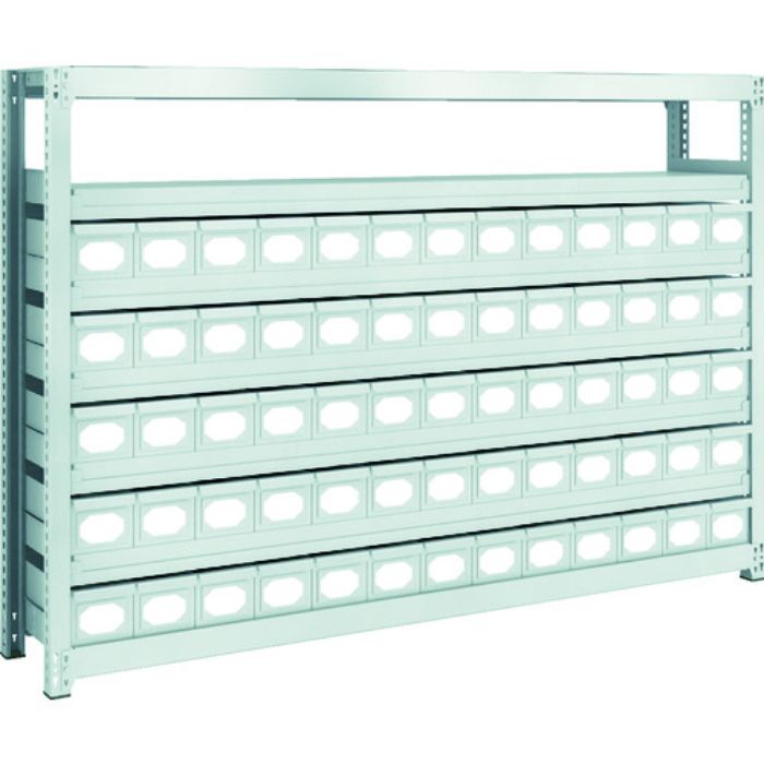 TRUSCO スチールラック M2型軽中量棚 H1200 スチール引出付 小X65(Tcode:8563212)