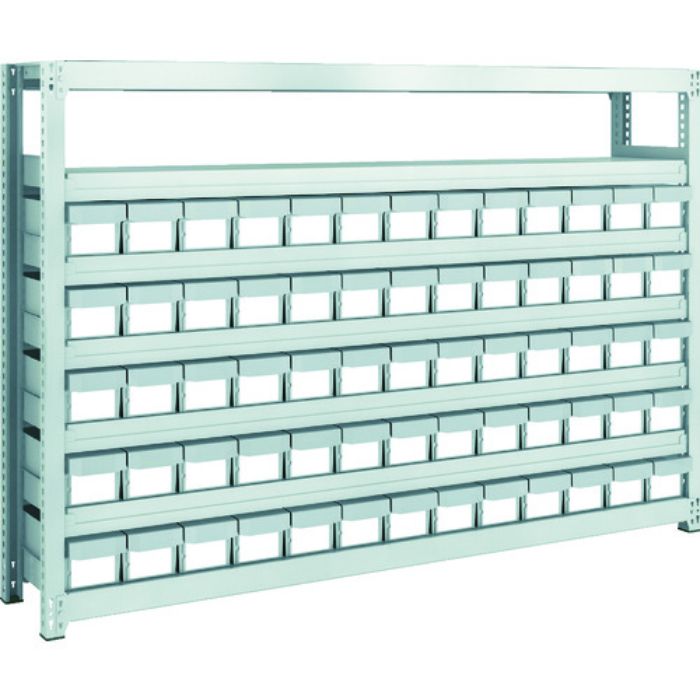 TRUSCO スチールラック M2型軽中量棚 H1200 樹脂NG引出付 小X65(Tcode:8563196)